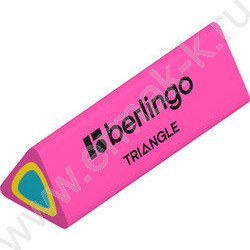 Ластик треугольный "Triangle" /44*15*15мм, термопластичная резина /ассорти     | Фото 3