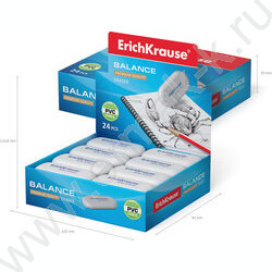 Ластик белый овальный "Balance" | Фото 5