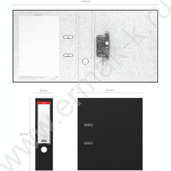 Файл 70мм Granite разборный черный с карманом | Фото 4