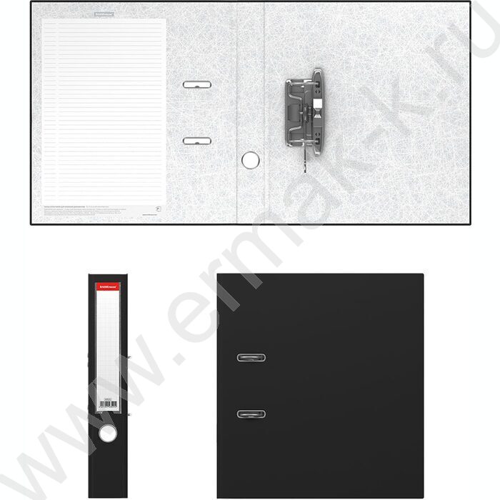 Файл 50мм Granite разборный черный с карманом | Фото 2