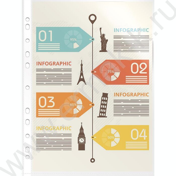 Файлы (мультифора) А4 глянцевые | Фото 1