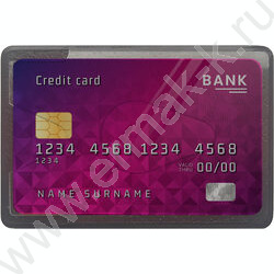 Карман д/проездного билета и соц.карт 64*96 черный | Фото 3