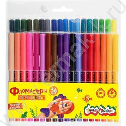 Фломастеры  36цв Каляка-Маляка /блистер | Фото 1