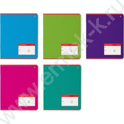 Тетрадь  24л клетка "Классика" 5видов | Фото 1