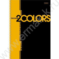 Тетрадь  80л А4 клетка/спираль "2COLORS" | Фото 2
