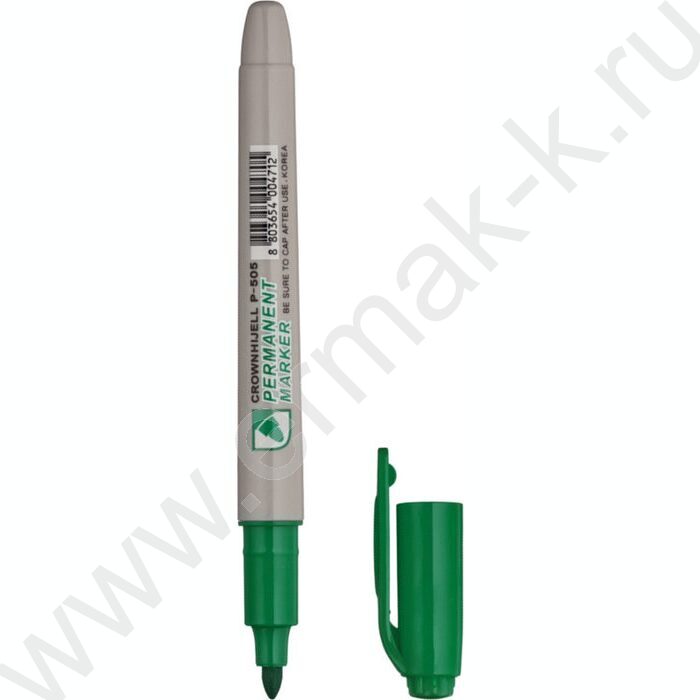 Маркер перм. /зеленый/ 2мм круг "Multi Marker Slim" | Фото 1