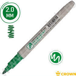 Маркер перм. /зеленый/ 2мм круг "Multi Marker Slim" | Фото 3