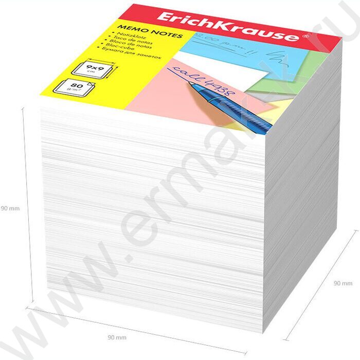 Бумага д/записей  9*9*9см белый | Фото 3