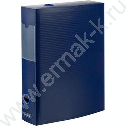 Короб архивный  70мм пластик синий ATTACHE | Фото 1