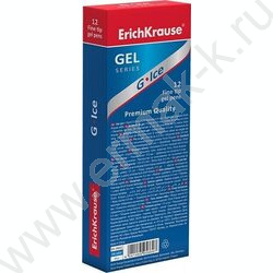 Ручка гелевая синяя 0,5мм  G-Ice Stick Original | Фото 3