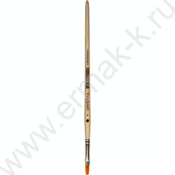 Кисть  синтетика № 4 плоская | Фото 1