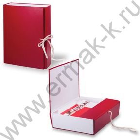 Короб архивный  70мм б/вин синий