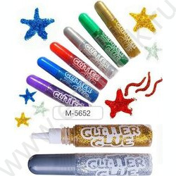 Гель с блестками /набор  6цв/ 6мл европодвес | Фото 1