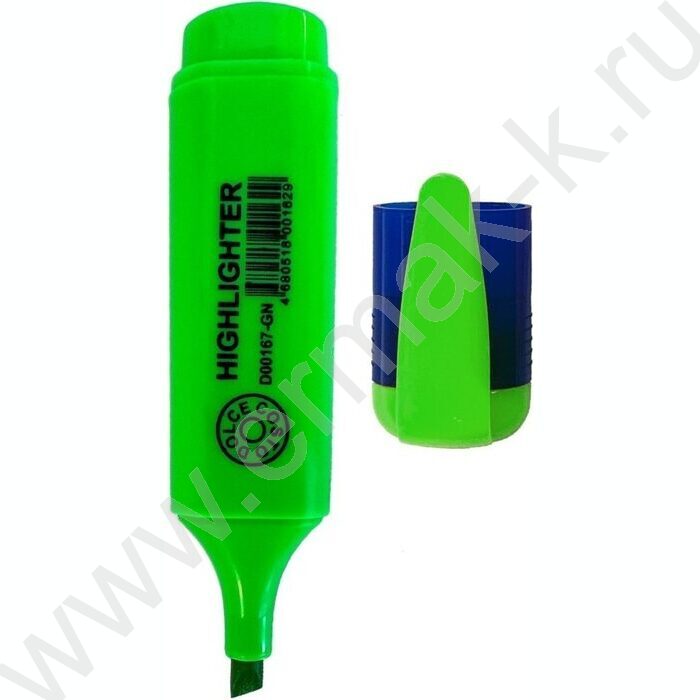 Текстовыделитель /зеленый/ 5мм | Фото 1