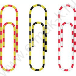 Скрепки 28мм /100шт Зебра цветные | Фото 1