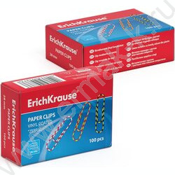 Скрепки 28мм /100шт Зебра цветные | Фото 3