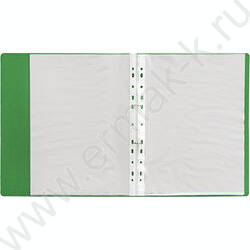 Портфолио школьника /2кольца,20файлов/ зеленый | Фото 2