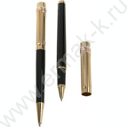 Ручка шар.+роллер /чёрный/*** | Фото 1