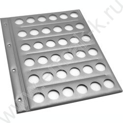 Планшет с перфорацией для 36 монет 230*300мм | Фото 1