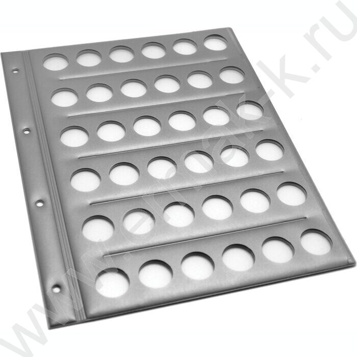 Планшет с перфорацией для 36 монет 230*300мм | Фото 1