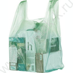 Пакет-майка ПНД 30+18*55 15мкр цветной | Фото 6