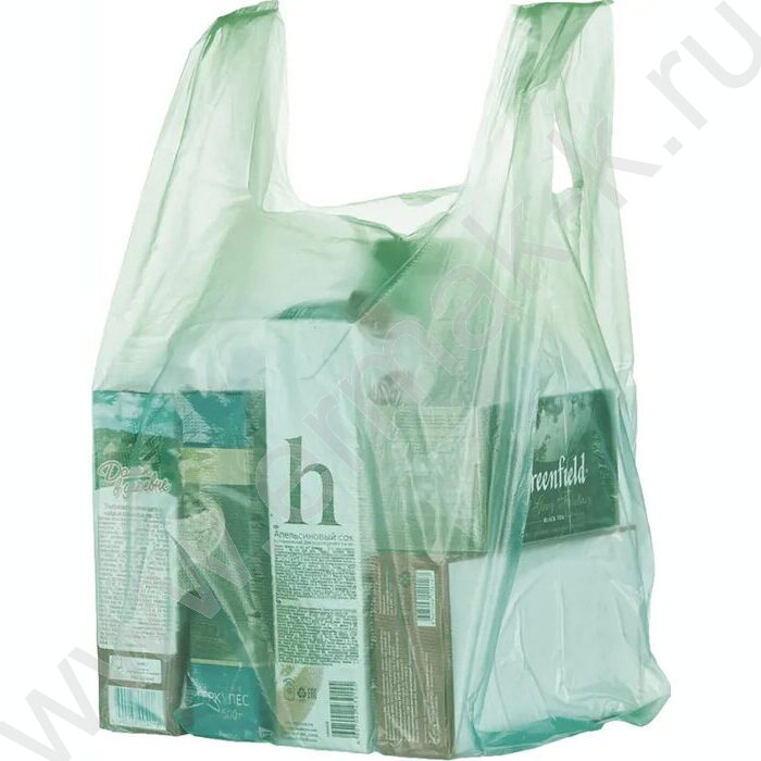 Пакет-майка ПНД 30+18*55 15мкр цветной | Фото 6