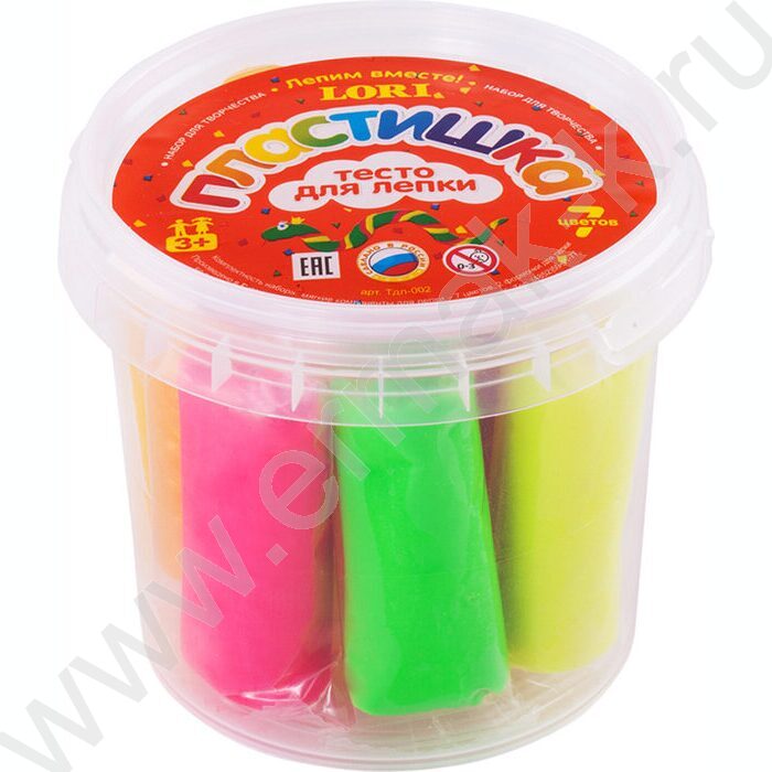 Тесто д/лепки   7цв Набор №2 | Фото 1