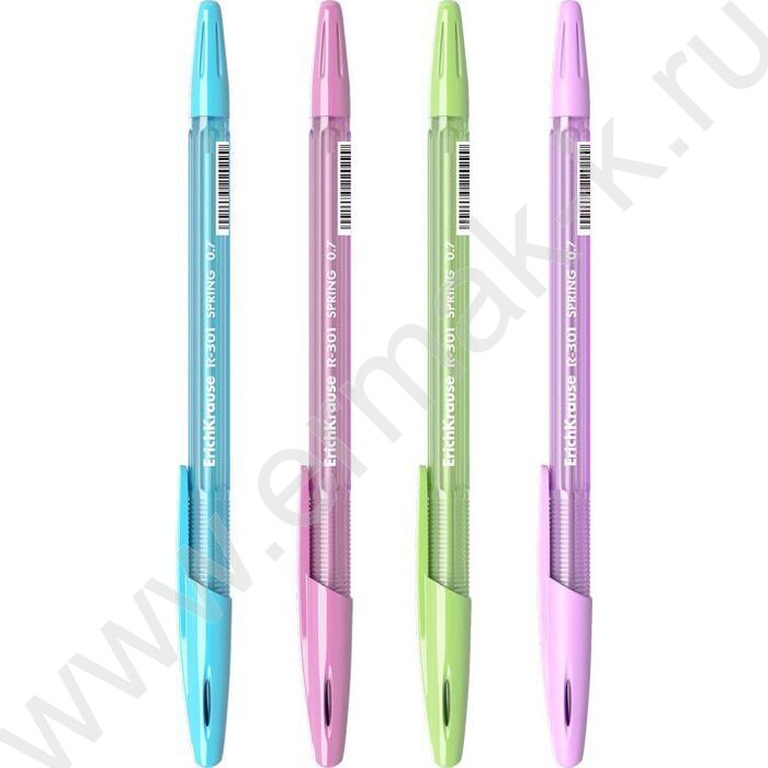 Ручка шар R-301 Stick Spring 0,7мм синяя | Фото 1