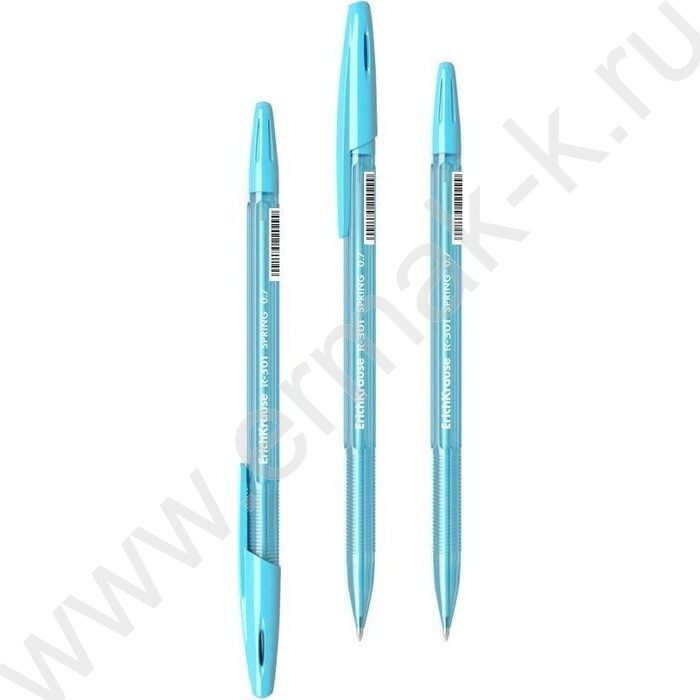 Ручка шар R-301 Stick Spring 0,7мм синяя | Фото 2