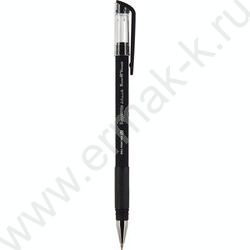 Ручка шар EasyWrite.Black черная 0,5мм /антискольз.корпус/резин.держатель/ | Фото 1