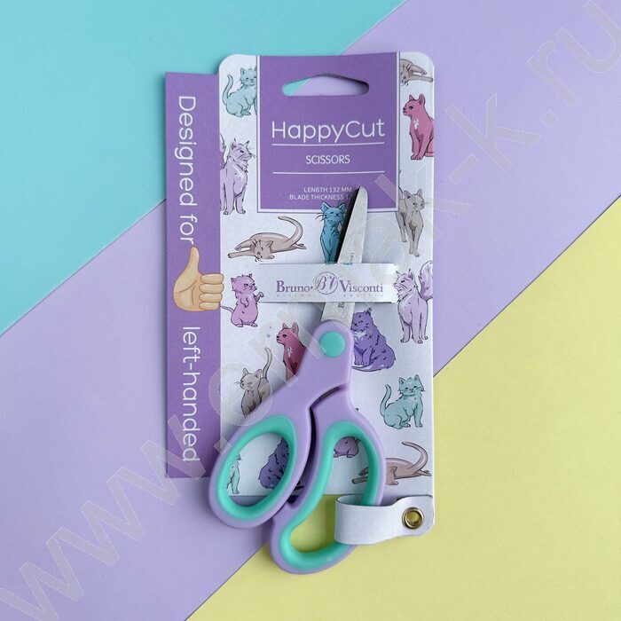 Ножницы для левшей 13.2см детские Leftcut /2 вида/   | Фото 5