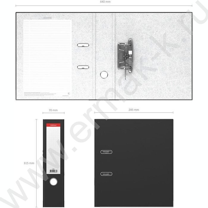 Файл 70мм Стандарт разборный чёрный | Фото 4