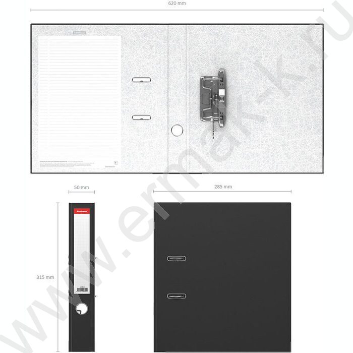 Файл 50мм Стандарт разборный чёрный | Фото 4
