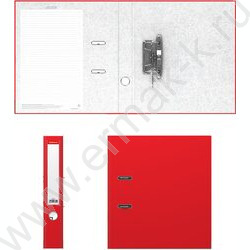 Файл 50мм Бизнес разборный красный с карманом | Фото 2