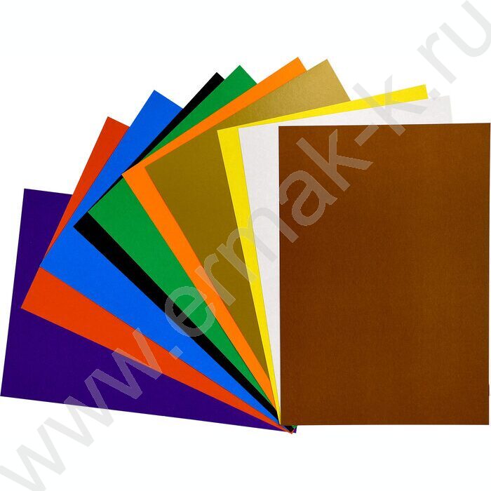 Картон цв. А4 10л/10цв Каляка Маляка | Фото 5