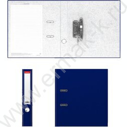 Файл 50мм Бизнес разборный синий с карманом | Фото 2