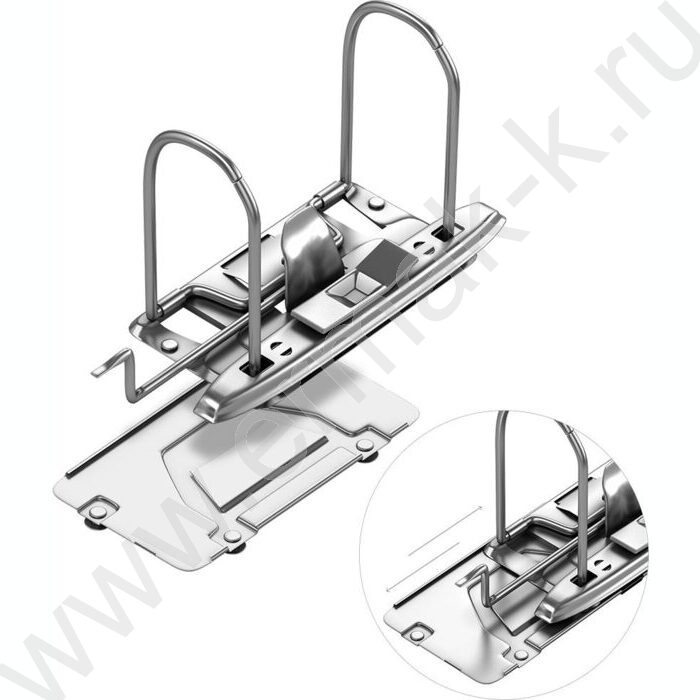 Файл 70мм Бизнес разборный красный с карманом | Фото 3
