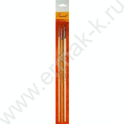 Кисть набор  3шт /колонок/ микс №2 европодвес Сонет | Фото 1