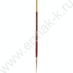 Кисть  синтетика № 0 (1,3мм) круглая Decola | Фото 1