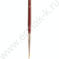 Кисть  синтетика № 0 (1,3мм) круглая Decola | Фото 2