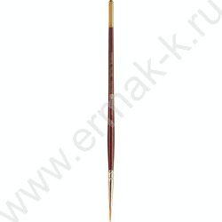 Кисть  синтетика № 1 (1,5мм) круглая Decola | Фото 1