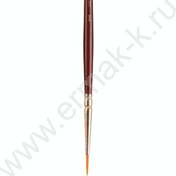 Кисть  синтетика № 1 (1,5мм) круглая Decola | Фото 2