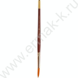 Кисть  синтетика №10 (5мм) круглая Decola | Фото 1