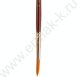 Кисть  синтетика №10 (5мм) круглая Decola | Фото 2