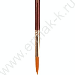 Кисть  синтетика №11 (6мм) круглая Decola | Фото 2