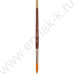 Кисть  синтетика №12 (7мм) круглая Decola | Фото 1