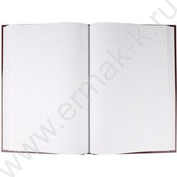 Книга Учёта 196л клетка тв.обл.офсет бордо | Фото 4