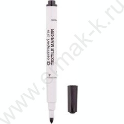 Маркер д/ткани /чёрный/ 1,8мм Textil   | Фото 1