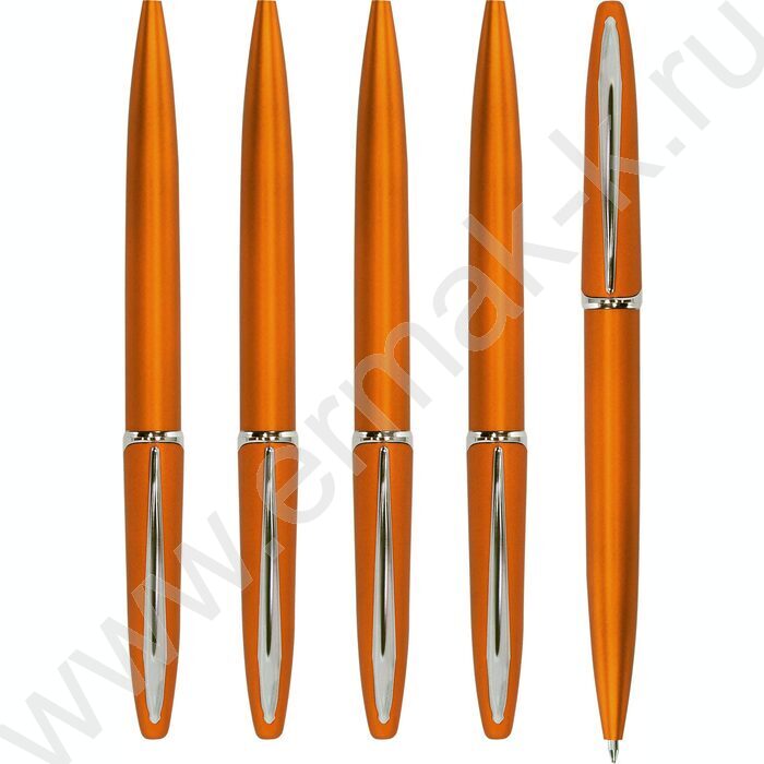 Ручка шар логотипная Inspiration 0,7мм корп. оранжевый | Фото 5