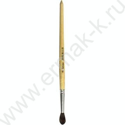 Кисть  белка сосновка № 6 круглая художественная | Фото 1